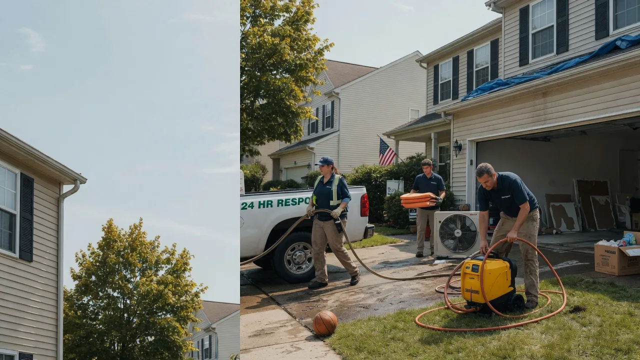 Emergency Water Damage Restoration in Bishopville, MD near me
